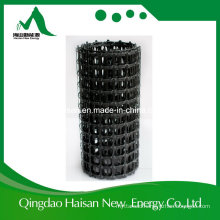 2017 40-40kn/M PP Plastic Raw Material Biaxial Geogrid for Plastic Retaining Wall